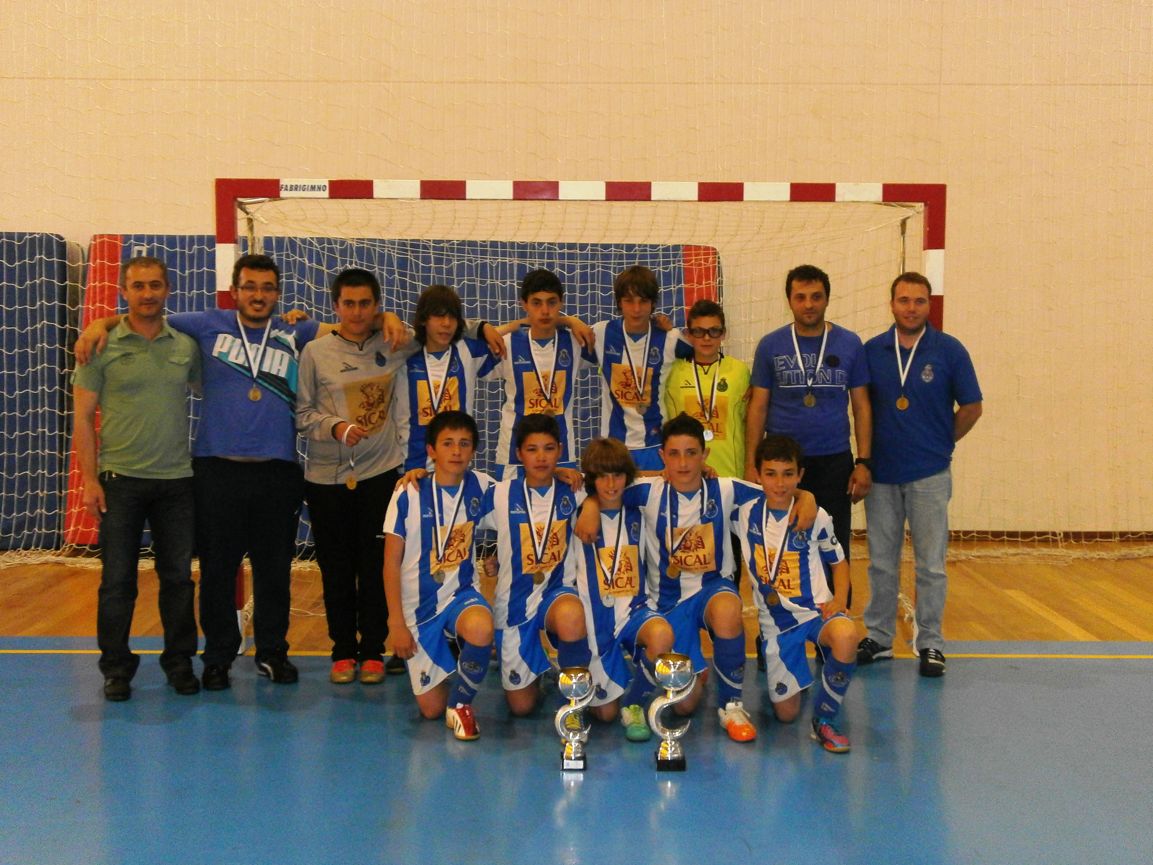 Futebol Clube Flamengos é Campeão AFH em Infantis Futsal - Época 2012/2013
