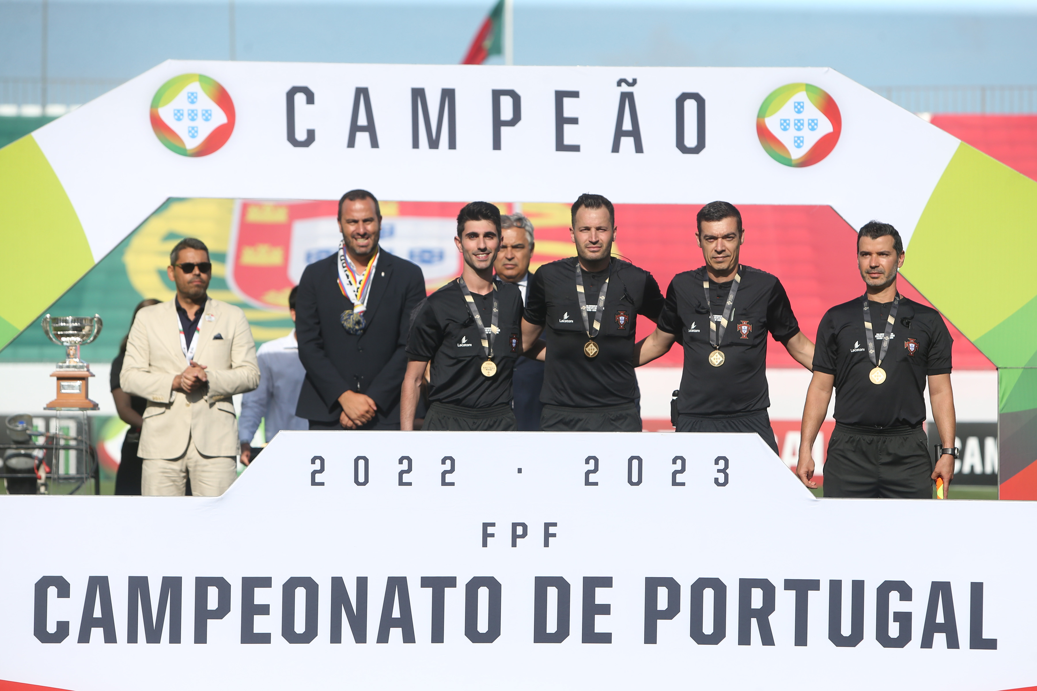 Vasco Almeida dirigiu a final do Campeonato de Portugal