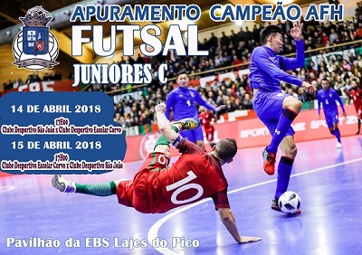 Apuramento do Campeão AFH 2017/2018 - Juniores C Futsal
