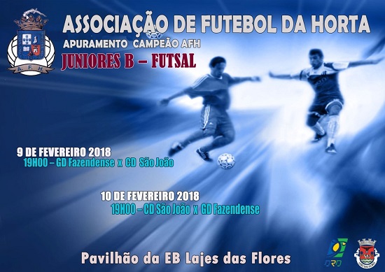 Apuramento do Campeão AFH 2017/2018 - Juniores B Futsal