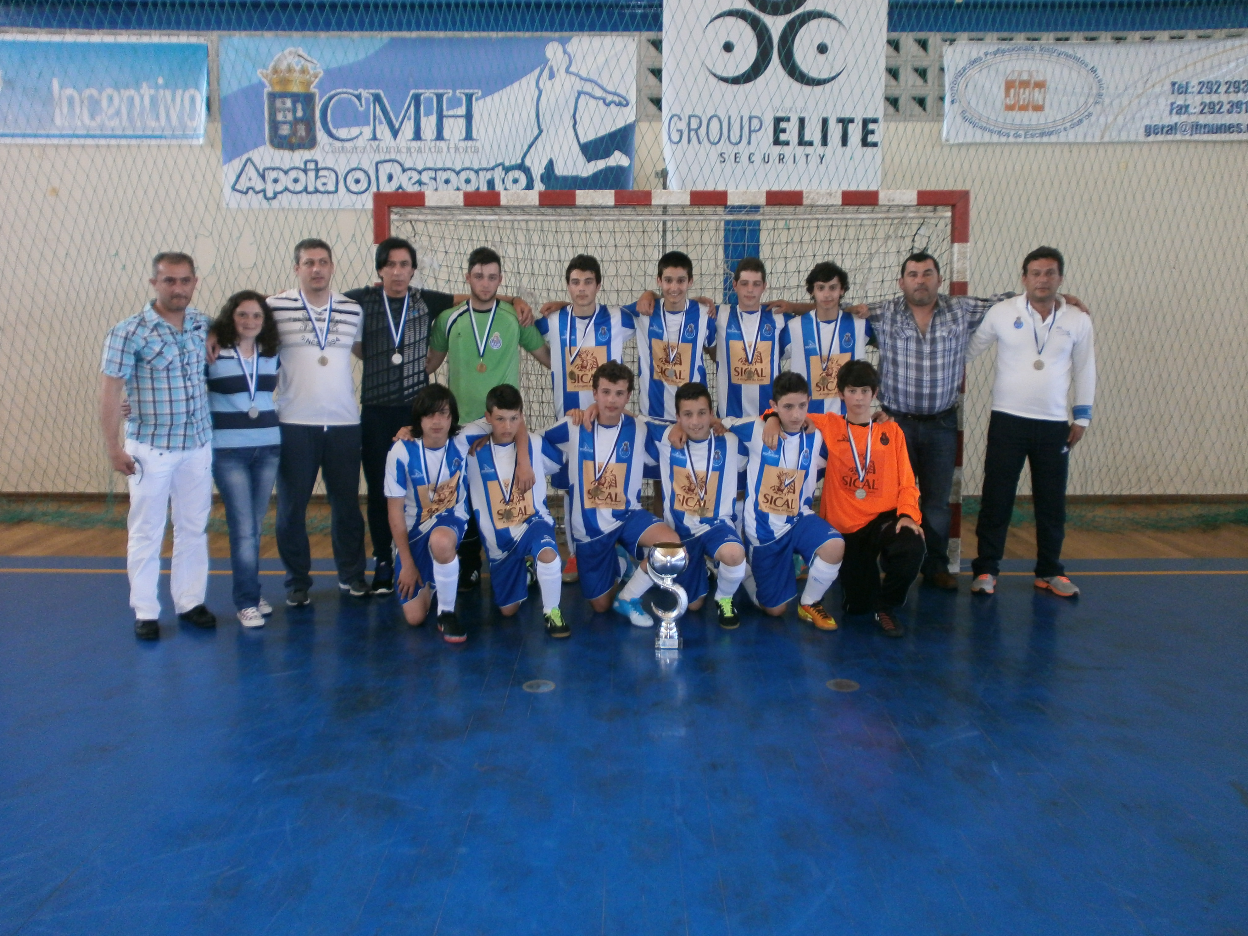 Futebol Clube dos Flamengos Bi -Campeão Regional de Iniciados Futsal