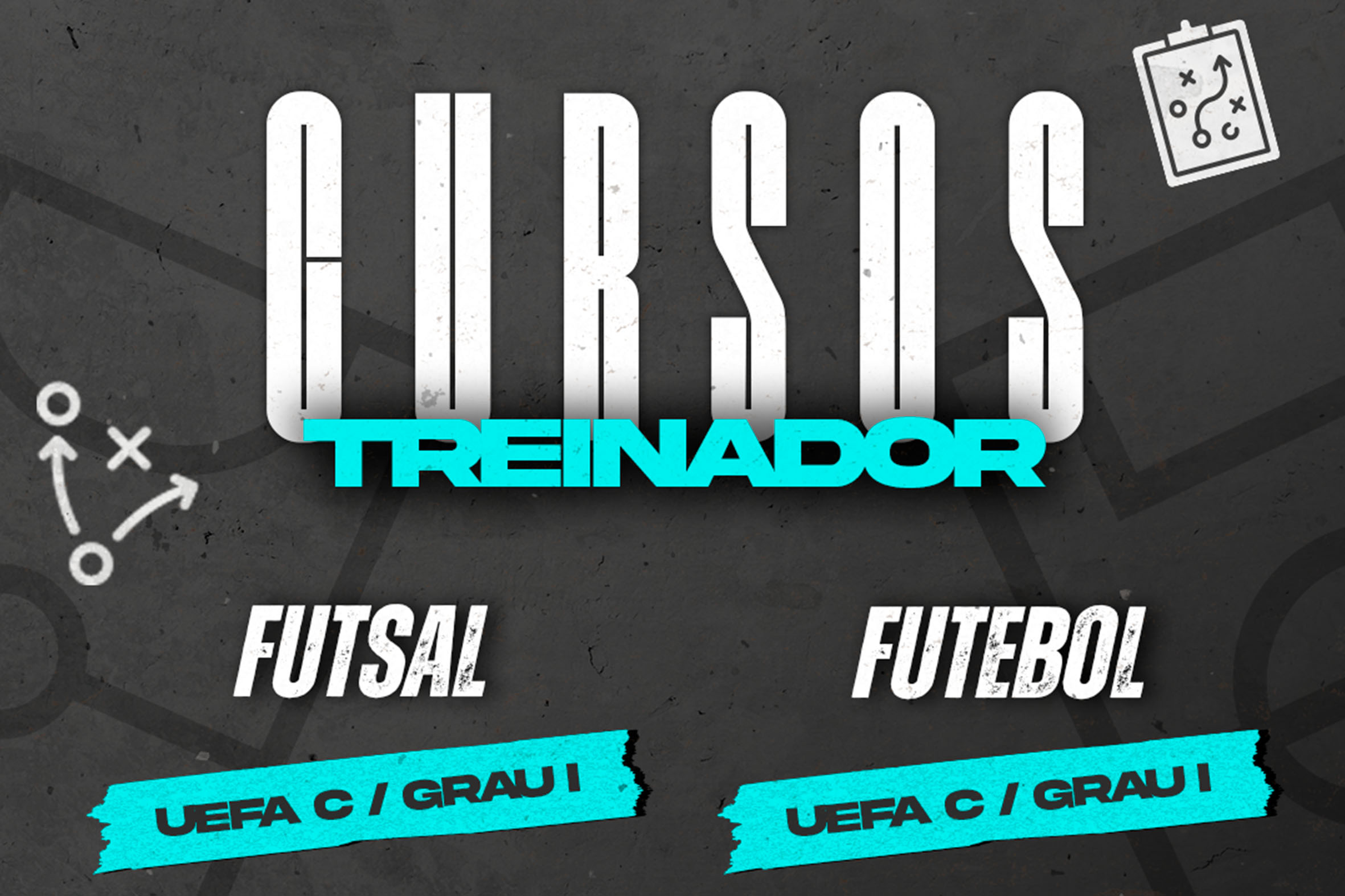 AFH abre inscrições para Cursos de Treinador UEFA C/ Grau I de Futebol e Futsal